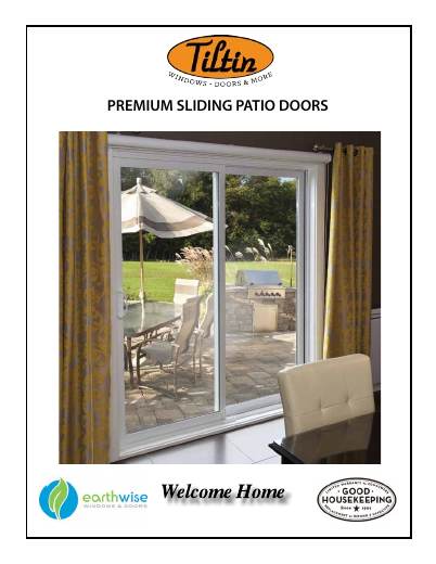 Cover of Sliding Patio Door Brochure