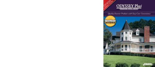 Cover of Odyssey Plus Vinyl Siding